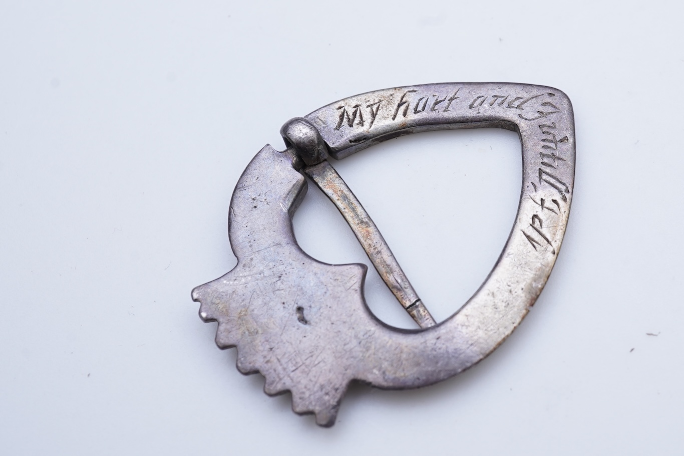 Two Scottish 'Luckenbooth' brooches, 18th century